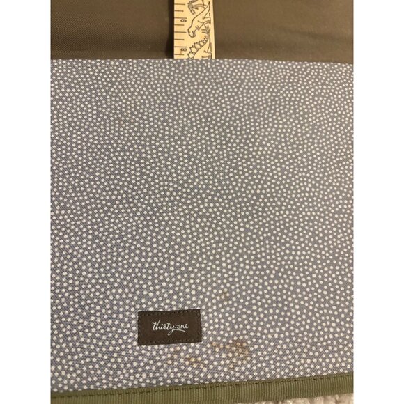 Thirty One 31Family Plan‎ Hanging Organizer With 5 Pockets Gray Pin Dot Design - Picture 8 of 9